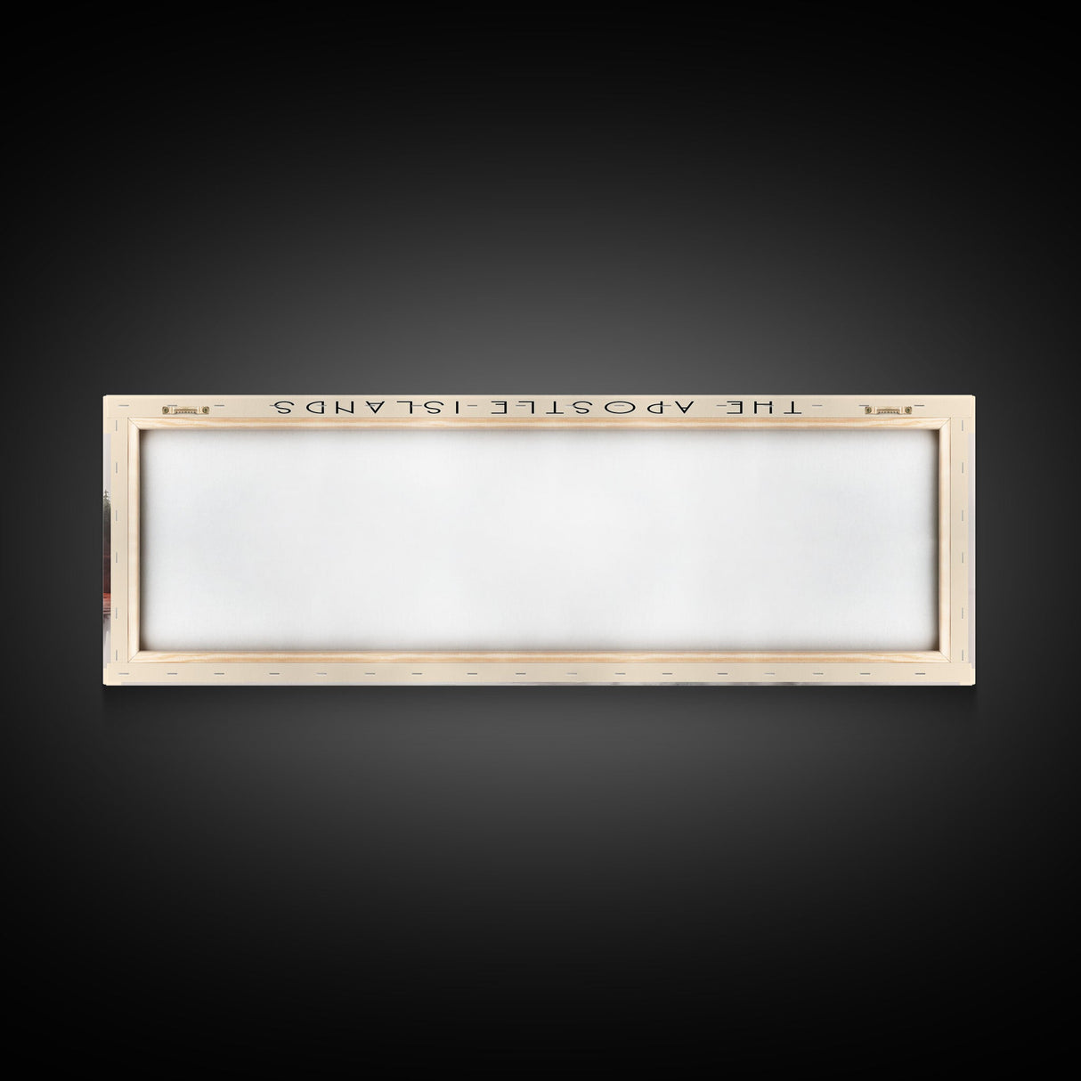 The Apostle Islands Travel Poster Print, Framed Canvas Print, COUNTRY Travel Art, Wood Framed Art, Wall Hanging, Home Decor