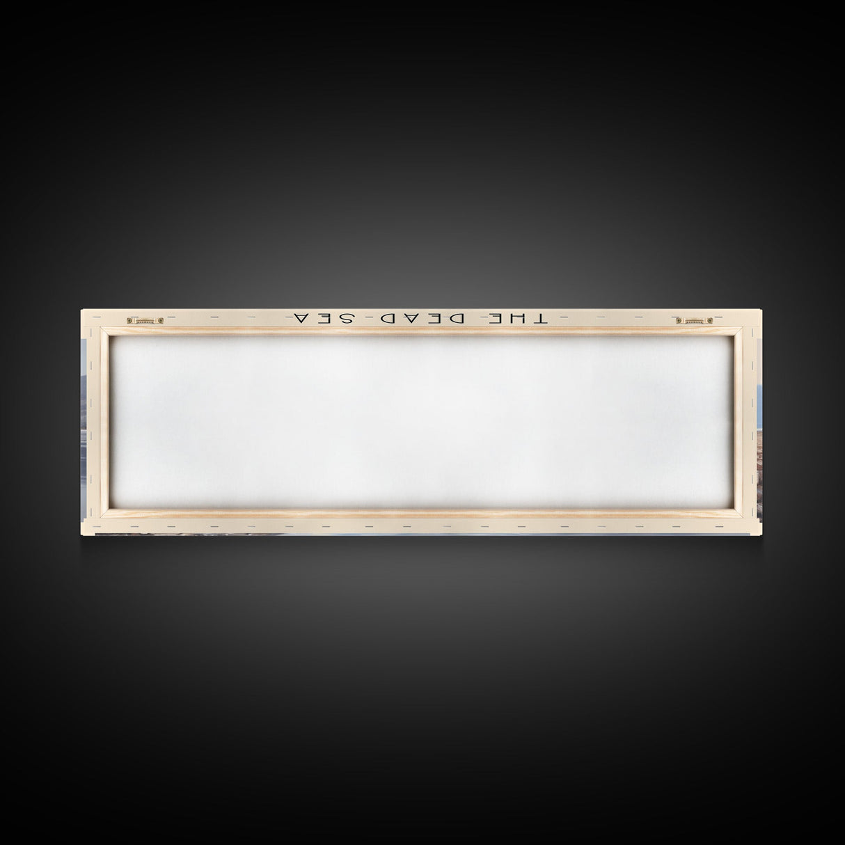 The Dead Sea Framed Canvas Print Travel Poster | Wall Art | Home Decor | Gift For Travel Lover | Wall Hanging | Original Art