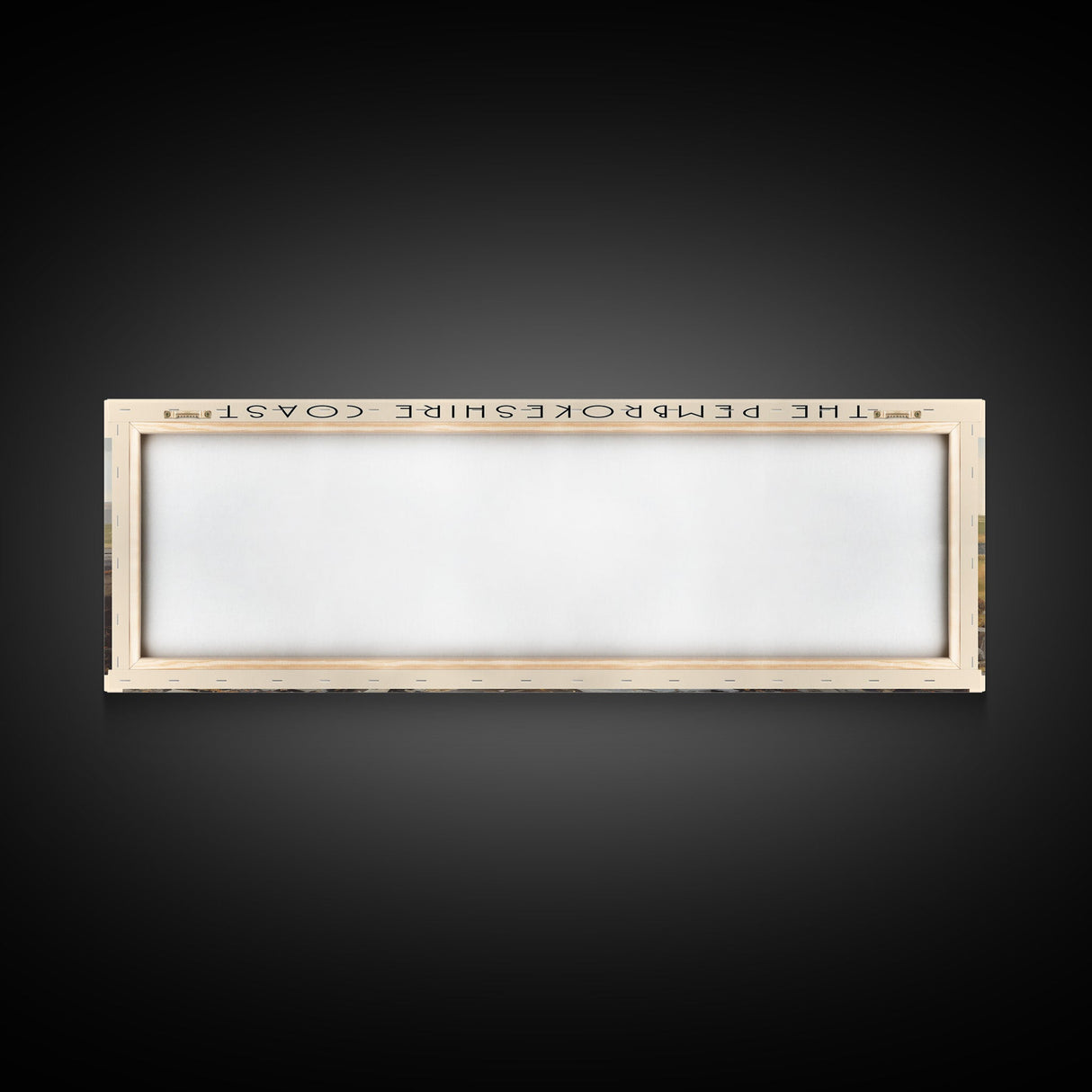 The Pembrokeshire Coast Travel Poster Print, Framed Canvas Print, COUNTRY Travel Art, Wood Framed Art, Wall Hanging, Home Decor