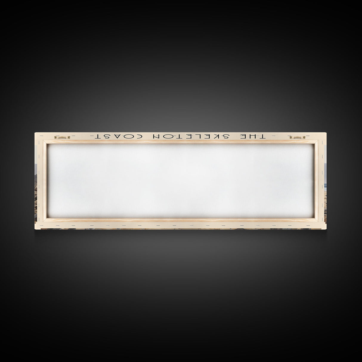 The Skeleton Coast Travel Poster Print, Framed Canvas Print, COUNTRY Travel Art, Wood Framed Art, Wall Hanging, Home Decor