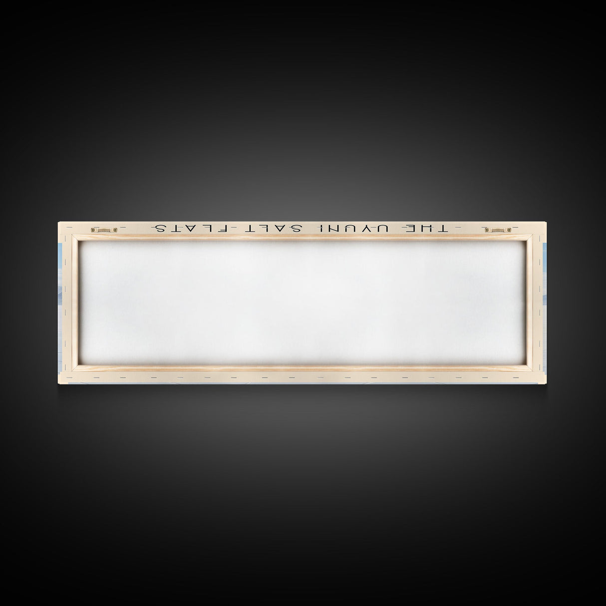 The Uyuni Salt Flats COUNTRY | Framed Travel Poster Canvas Print | Trendy Wall Art | Watercolor Painting | Living Room Art | Unique Art