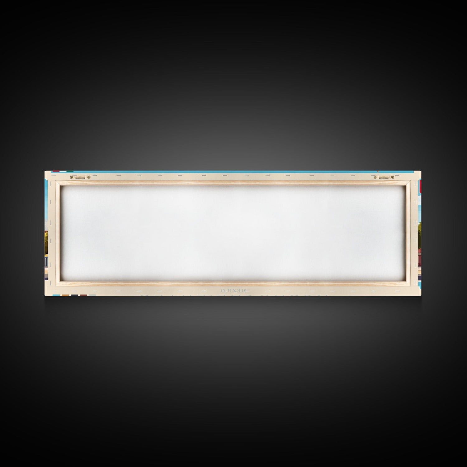 Aguascalientes, Mexico Panoramic Travel Poster Canvas Print, Aguascalientes, Mexico Painting, Mexico Art, Aguascalientes Travel Art, Guest Room Painting