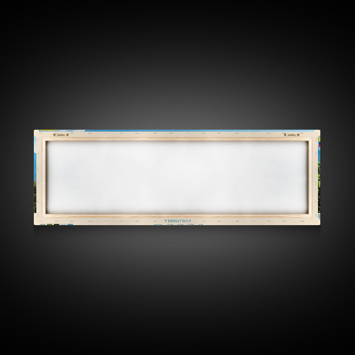 Bello, Colombia Panoramic Travel Poster Canvas Print, Bello, Colombia Painting, Colombia Art, Bello Panoramic Travel Art, Travel Painting