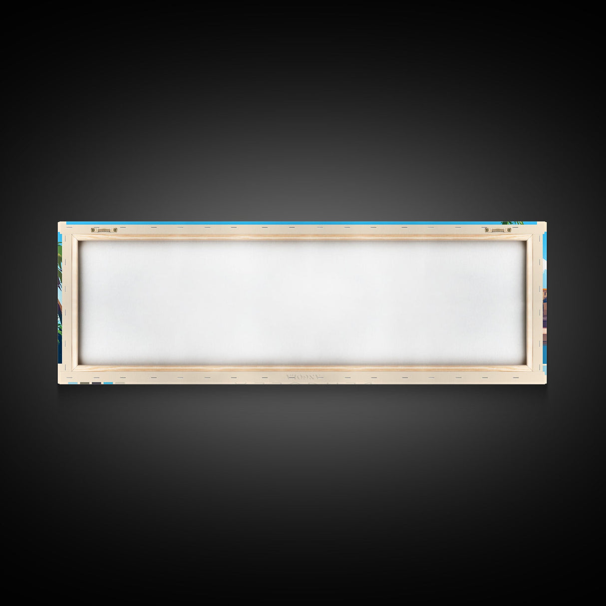 Benguela, Angola Panoramic Travel Poster Canvas Print, Benguela, Angola Painting, Angola Art, Benguela Panoramic Travel Art, Travel Painting