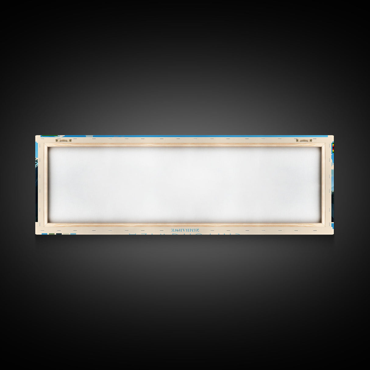 Chitungwiza, Zimbabwe Panoramic Travel Poster Canvas Print, Chitungwiza, Zimbabwe Painting, Zimbabwe Art, Chitungwiza Panoramic Travel Art, Travel Painting