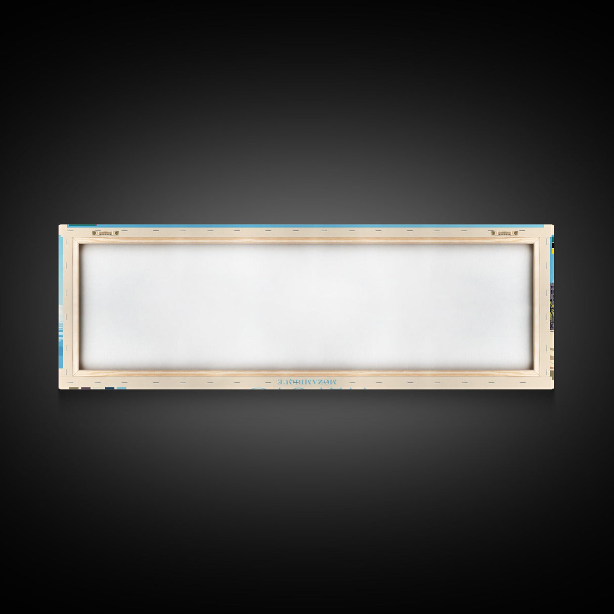 Maputo, Mozambique Travel Poster Panoramic Canvas Print, Maputo, Mozambique Painting, Mozambique Art, Maputo Travel Art, Guest Room Painting