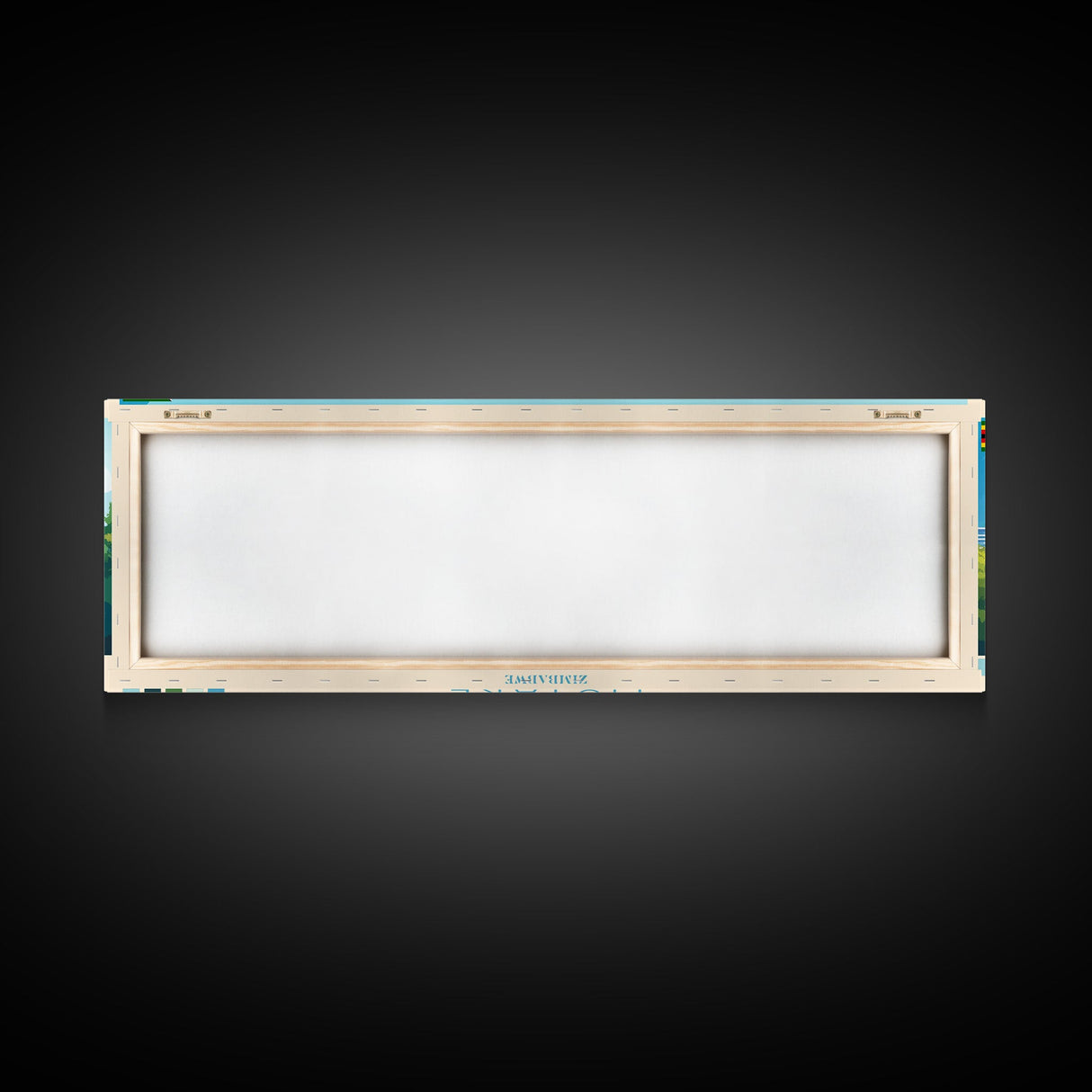 Panoramic Travel Poster Mutare, Zimbabwe Canvas Print, Mutare, Zimbabwe Painting, Zimbabwe Art, Mutare Travel Art, Guest Room Painting