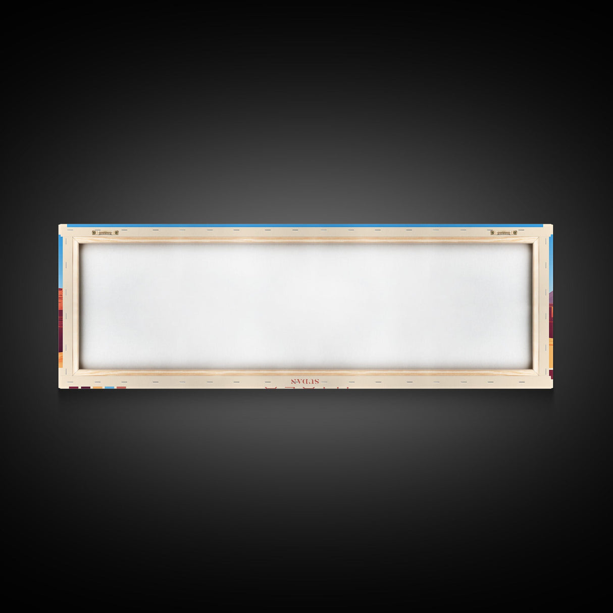 Nyala, Sudan Travel Poster Panoramic Canvas Print, Nyala, Sudan Painting, Sudan Art, Nyala Travel Art, Guest Room Painting