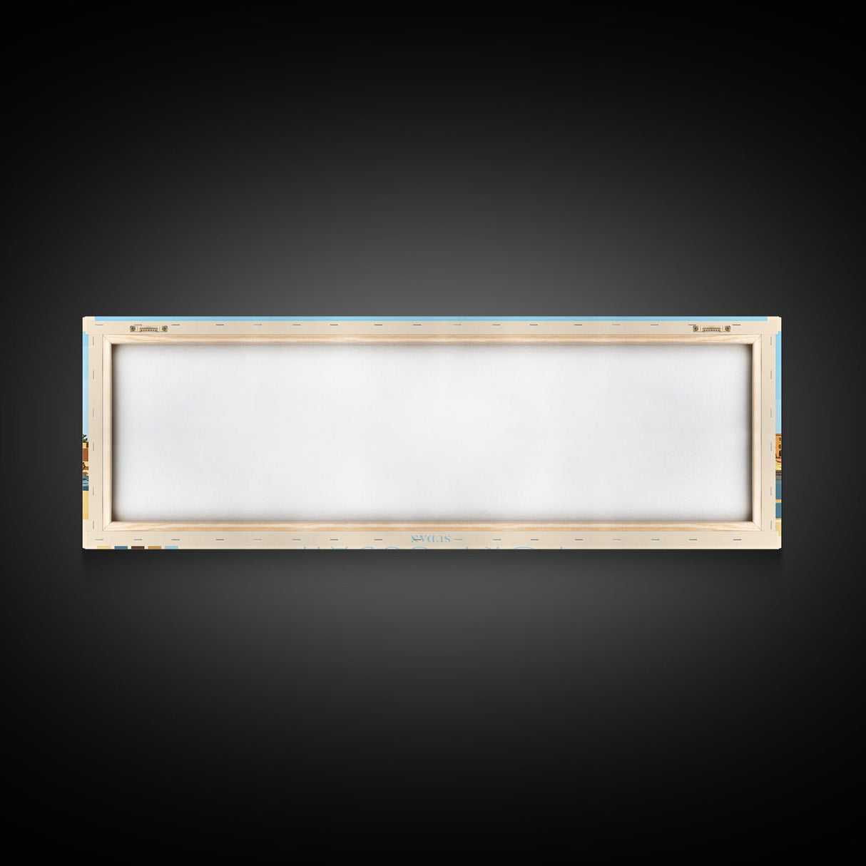 Portoviejo, Ecuador Travel Poster Panoramic Canvas Print, Portoviejo, Ecuador Painting, Ecuador Art, Portoviejo Travel Art, Guest Room Painting