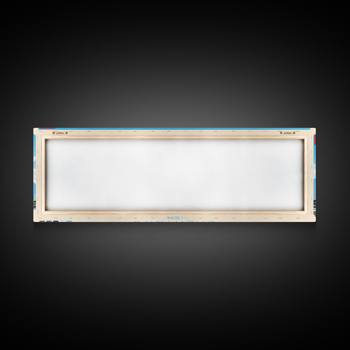 Shenyang, China Panoramic Travel Poster Canvas Print, Shenyang, China Painting, China Art, Shenyang Travel Art, Guest Room Painting