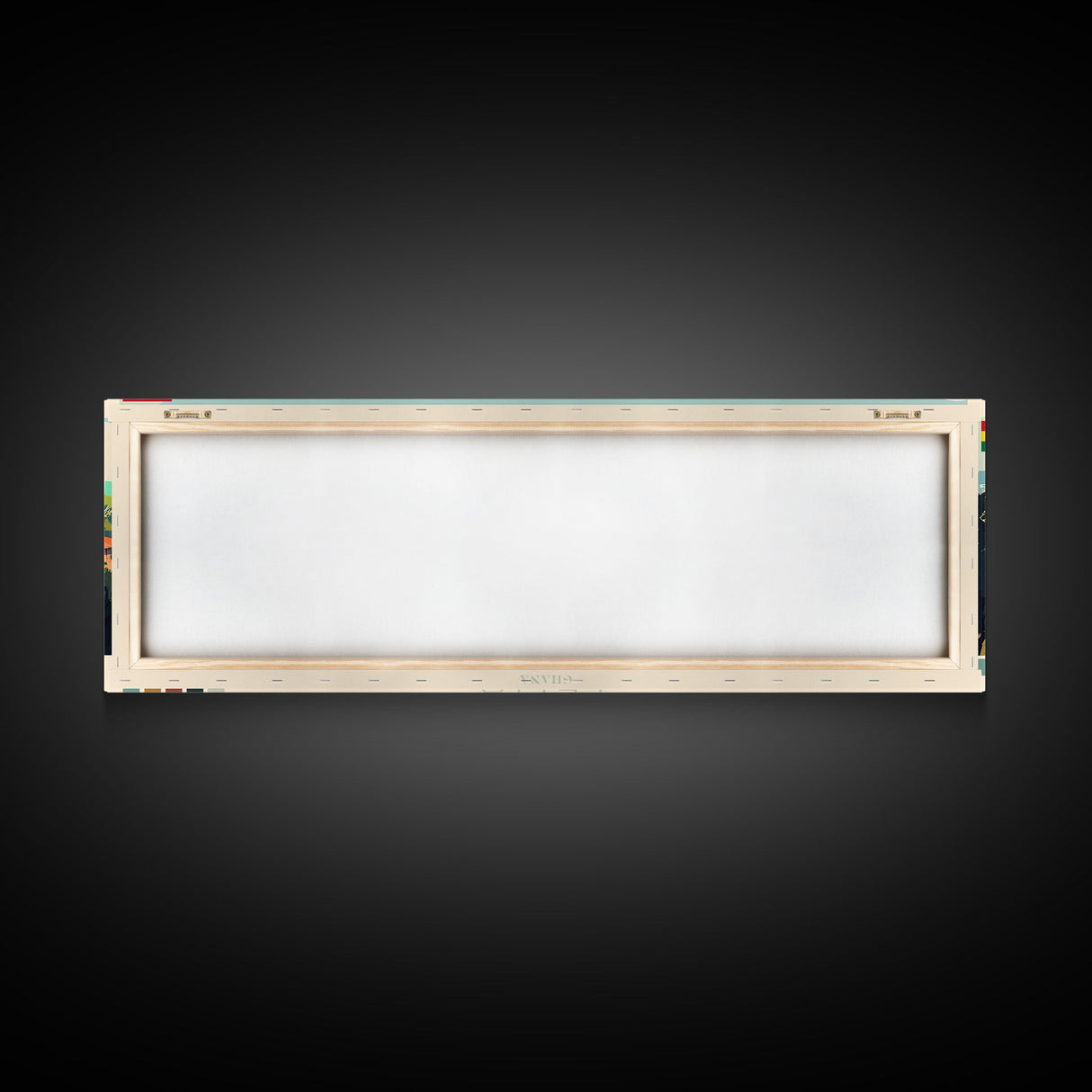 Tema, Ghana Panoramic Travel Poster Canvas Print, Tema, Ghana Painting, Ghana Art, Tema Panoramic Travel Art, Travel Painting