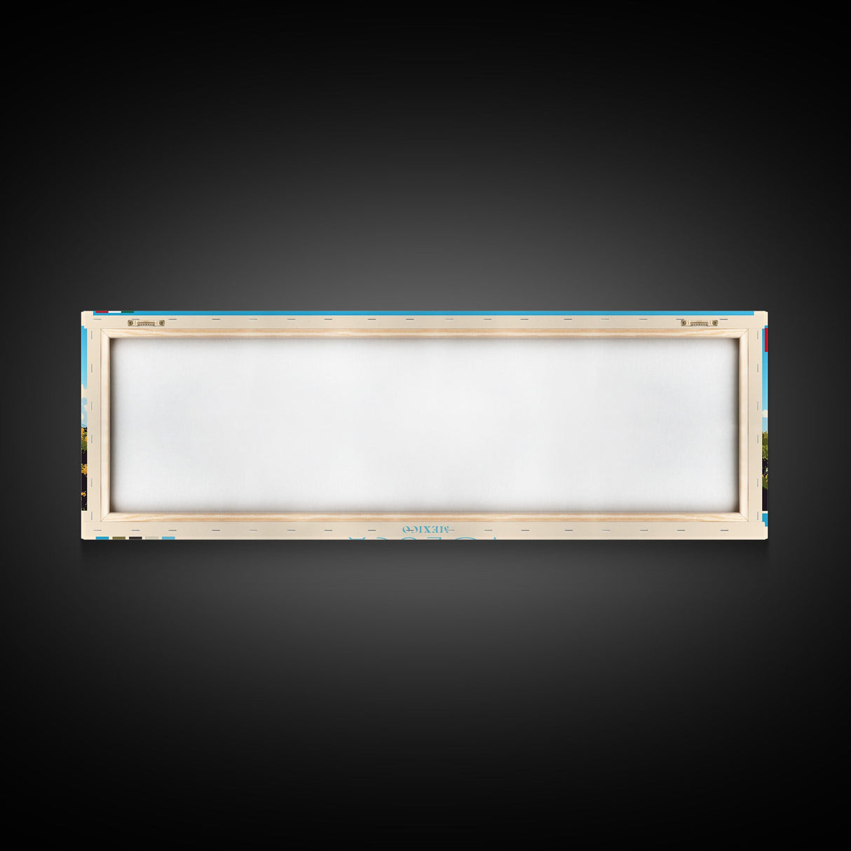 Panoramic Travel Poster Toluca, Mexico Canvas Print, Toluca, Mexico Painting, Mexico Art, Toluca Travel Art, Guest Room Painting