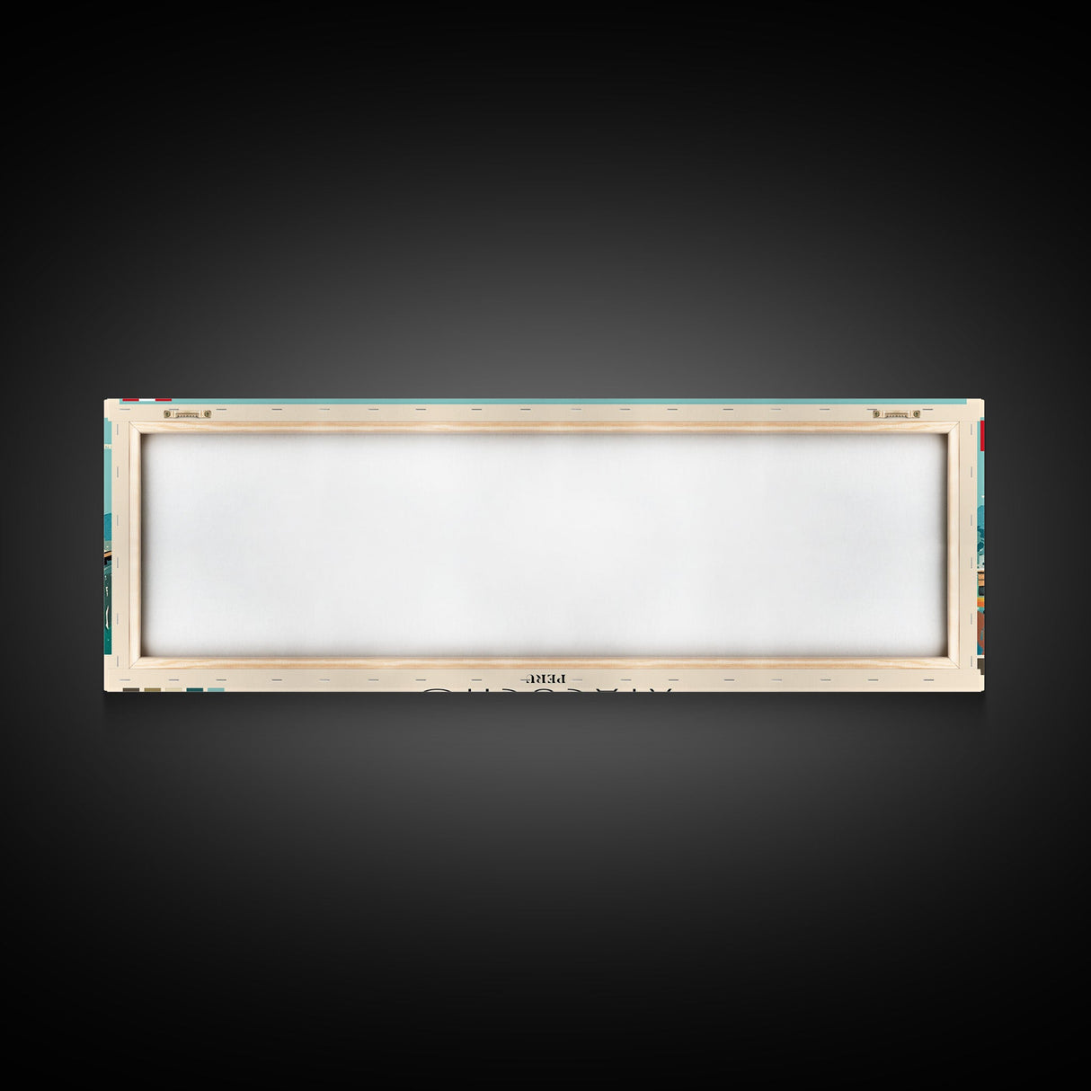 Ayacucho, Peru Panoramic Canvas Print, Ayacucho, Peru Painting, Peru Art, Ayacucho Travel Poster, Travel Art, Guest Room Painting