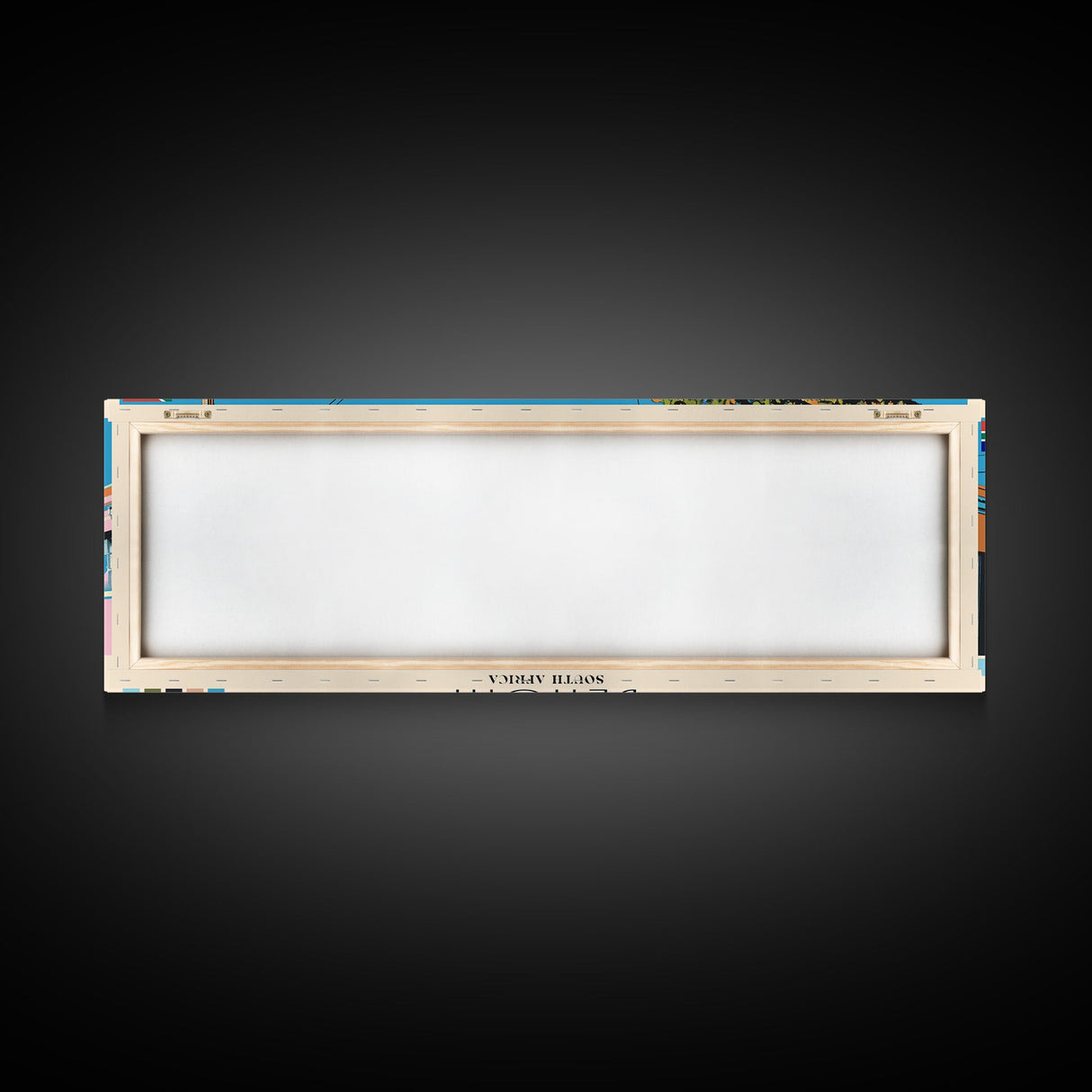 Benoni, South Africa Panoramic Canvas Print, Benoni, South Africa Painting, South Africa Art, Benoni Travel Poster, Travel Art, Housewarming Gift