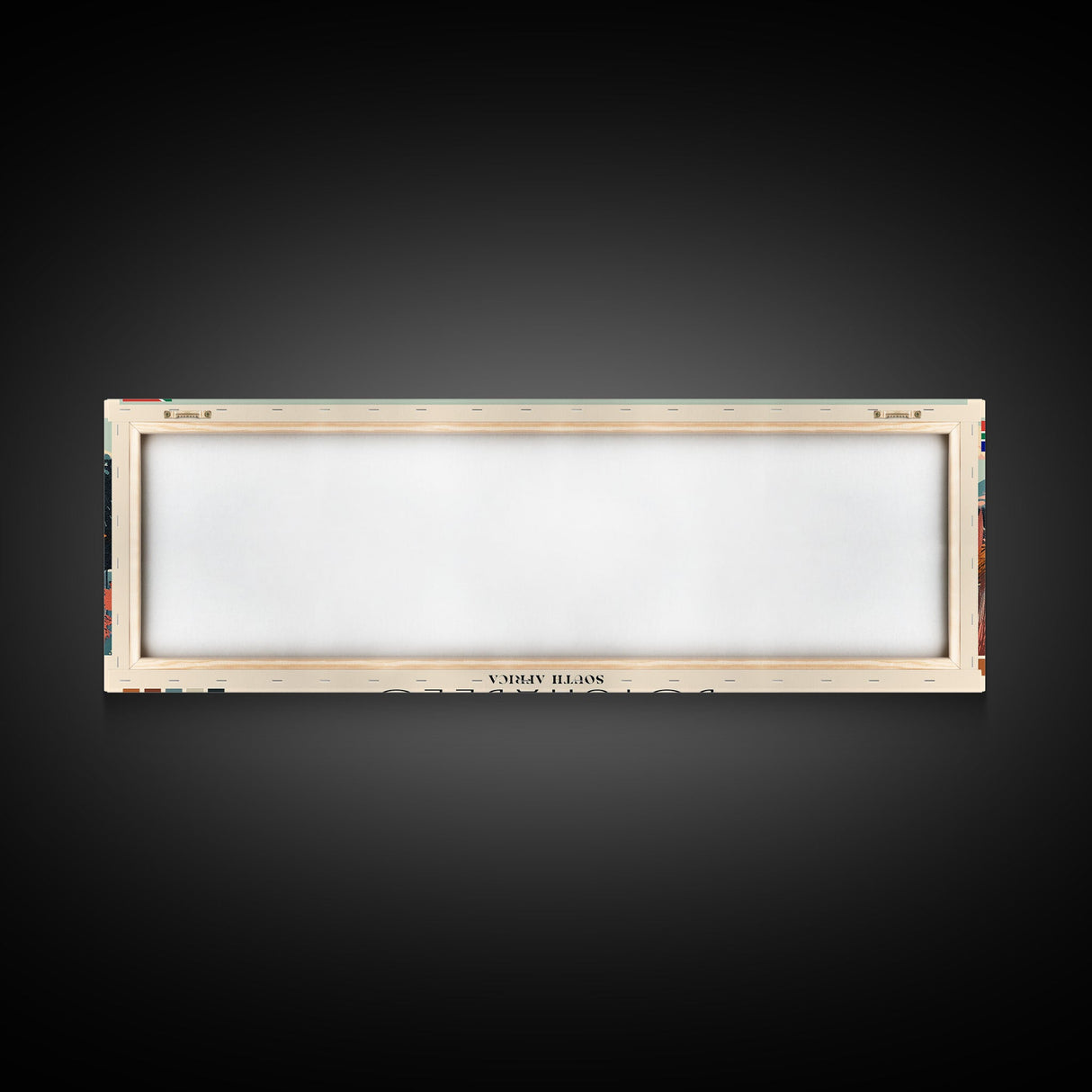 Botshabelo, South Africa Panoramic Canvas Print, Botshabelo, South Africa Painting, South Africa Art, Botshabelo Travel Poster, Travel Art, Guest Room Painting