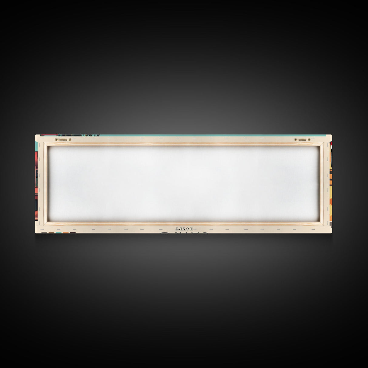 Cairo, Egypt Panoramic Canvas Print, Cairo, Egypt Painting, Egypt Art, Cairo Travel Poster, Travel Art, Housewarming Gift