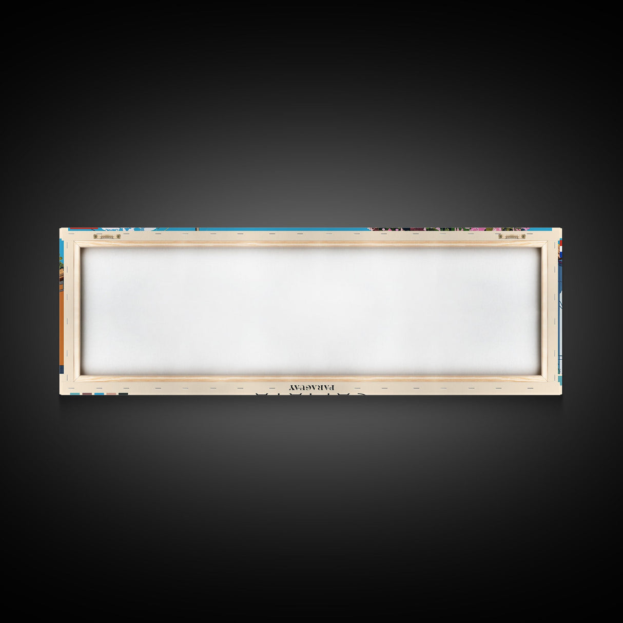 Capiata, Paraguay Panoramic Canvas Print, Capiata, Paraguay Painting, Paraguay Art, Capiata Travel Poster, Travel Art, Guest Room Painting