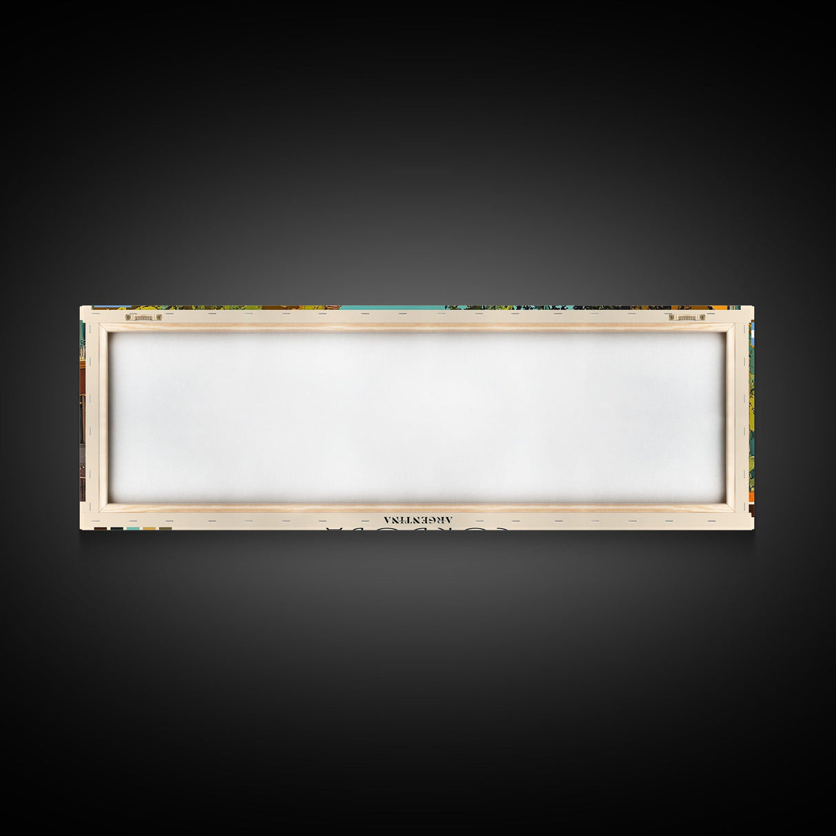 Cordoba, Argentina Panoramic Canvas Print, Cordoba, Argentina Painting, Argentina Art, Cordoba Travel Poster, Travel Art, Housewarming Gift