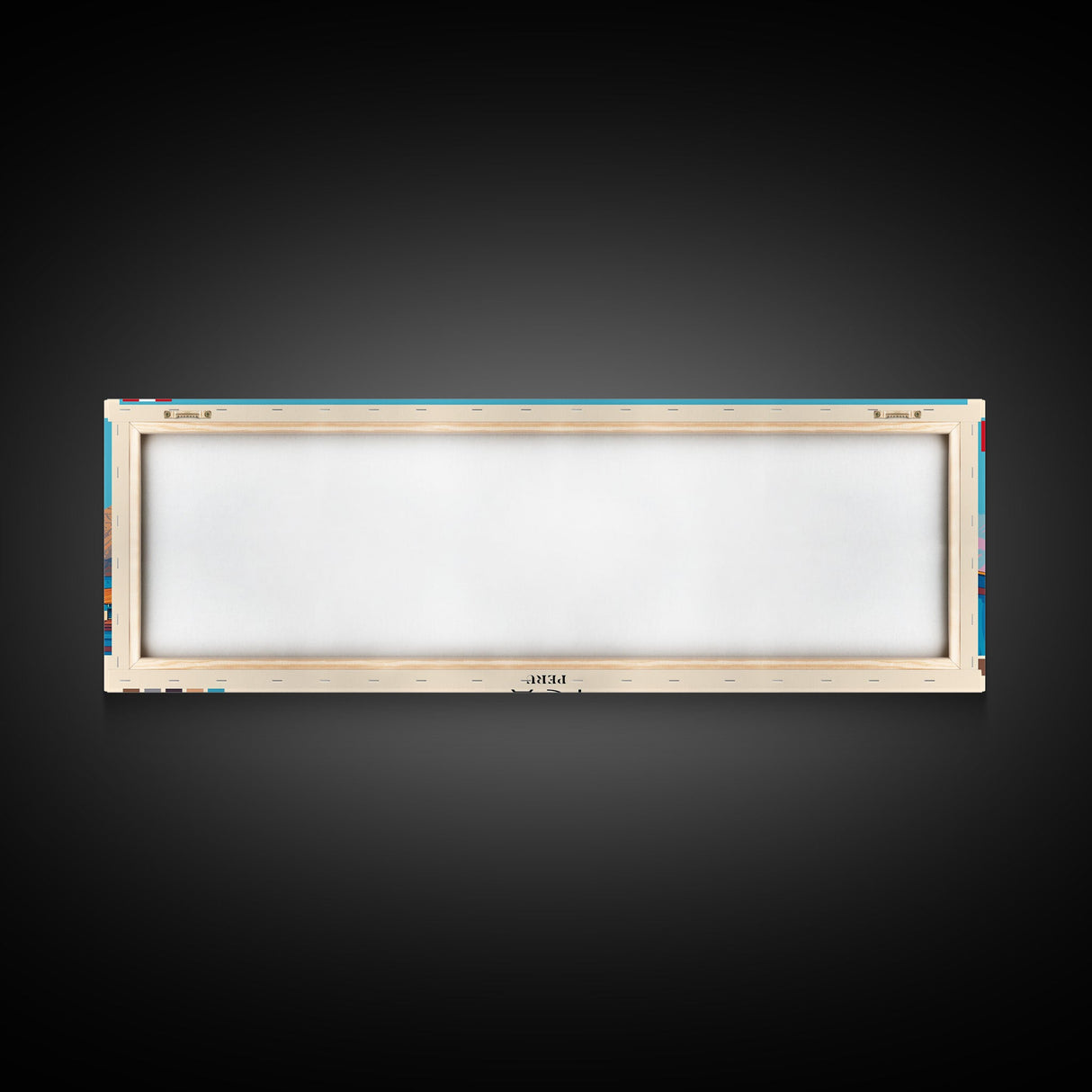 Ica, Peru Panoramic Canvas Print, Ica, Peru Painting, Peru Art, Ica Travel Poster, Travel Art, Guest Room Painting