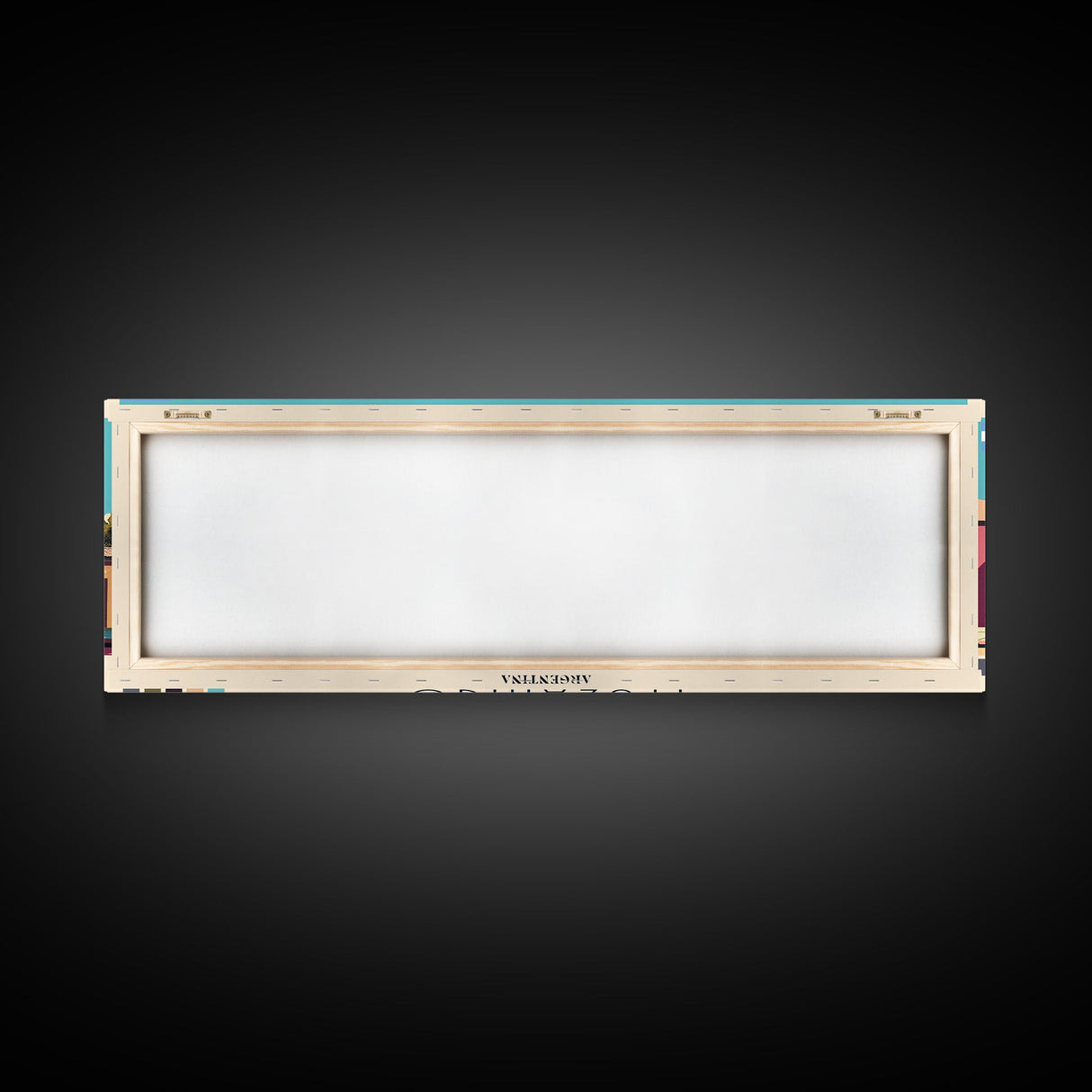 Ituzaingo, Argentina Panoramic Canvas Print, Ituzaingo, Argentina Painting, Argentina Art, Ituzaingo Travel Poster, Travel Art, Vacation Gift