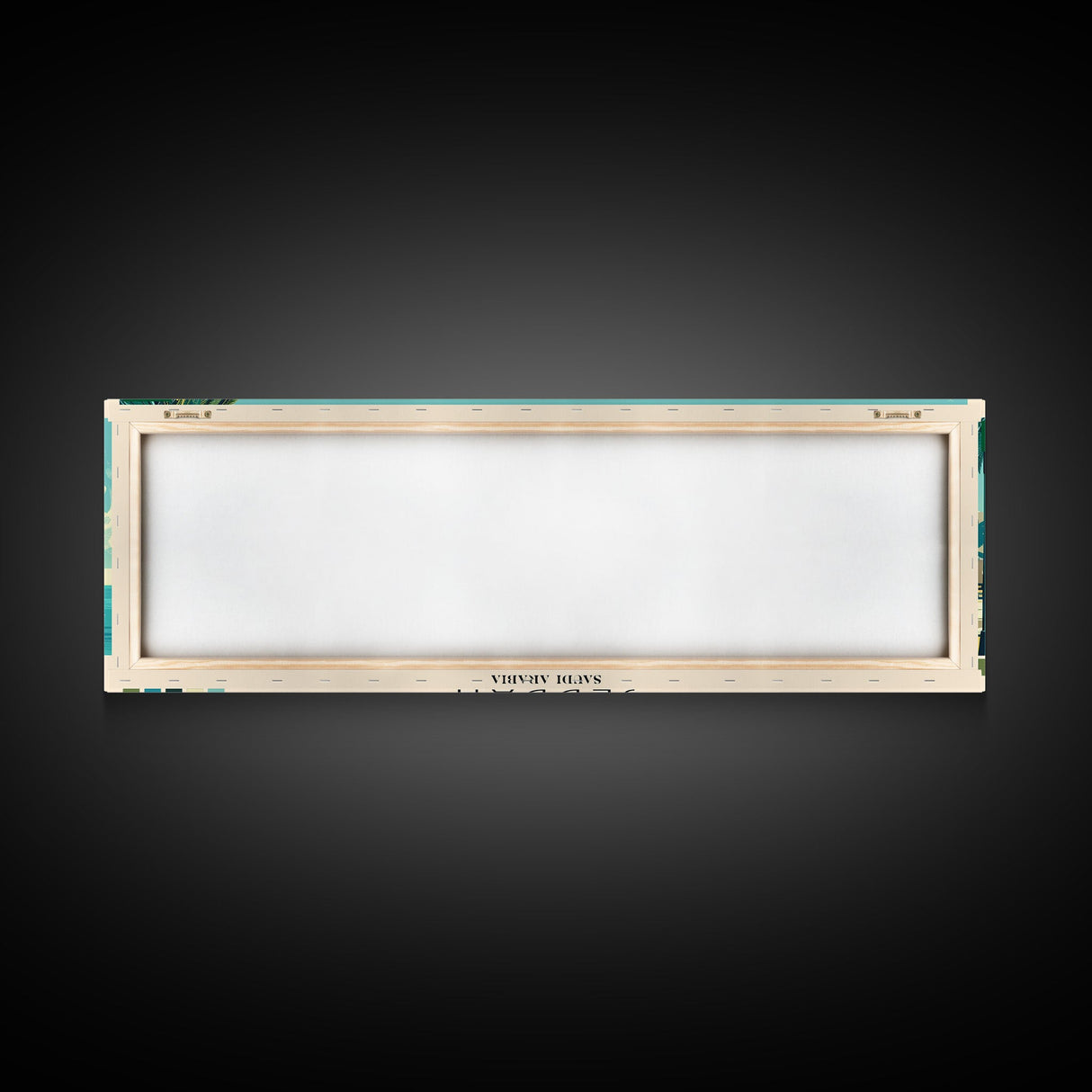 Jeddah, Saudi Arabia Panoramic Canvas Print, Jeddah, Saudi Arabia Painting, Saudi Arabia Art, Jeddah Travel Poster, Travel Art, Guest Room Painting