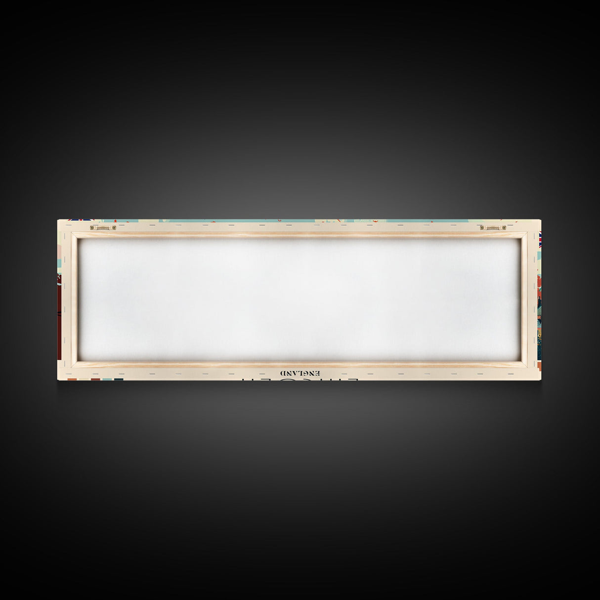 Lincoln, England Panoramic Canvas Print, Lincoln, England Painting, England Art, Lincoln Travel Poster, Travel Art, Housewarming Gift