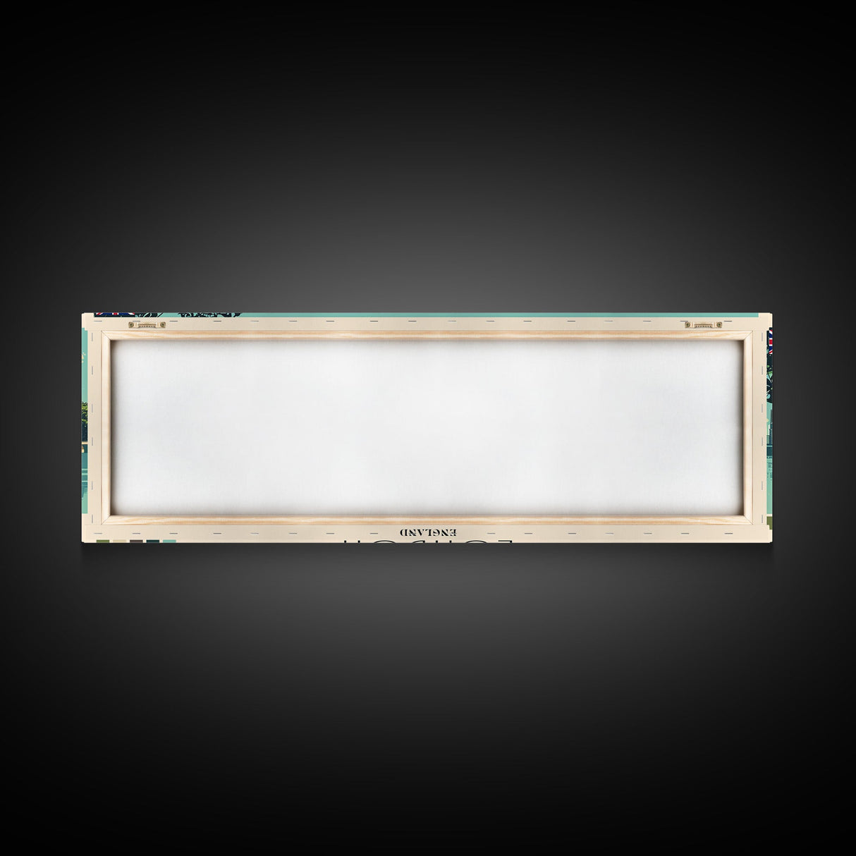 London, England Panoramic Canvas Print, London, England Painting, England Art, London Travel Poster, Travel Art, Guest Room Painting