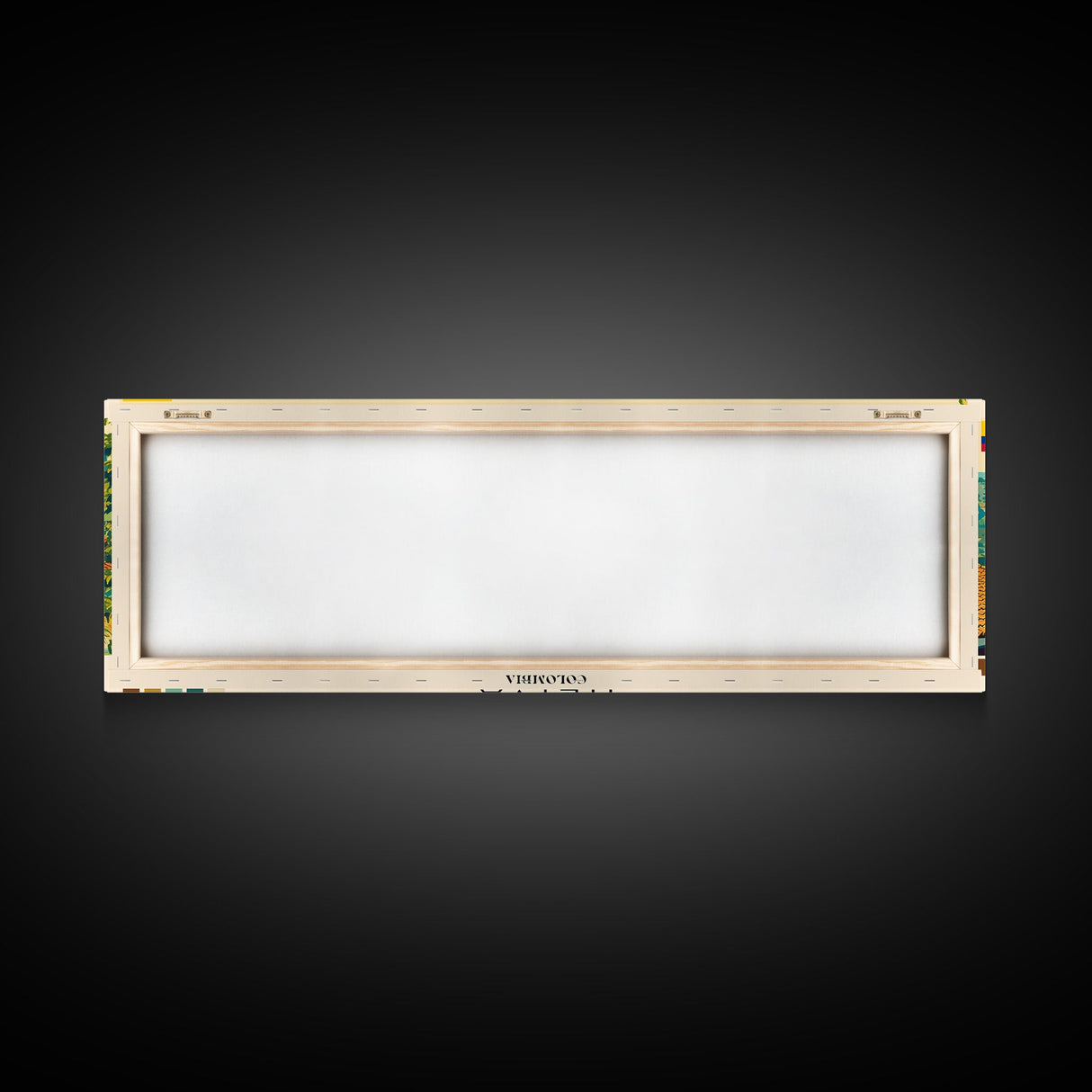 Neiva, Colombia Panoramic Canvas Print, Neiva, Colombia Painting, Colombia Art, Neiva Travel Poster, Travel Art, Guest Room Painting