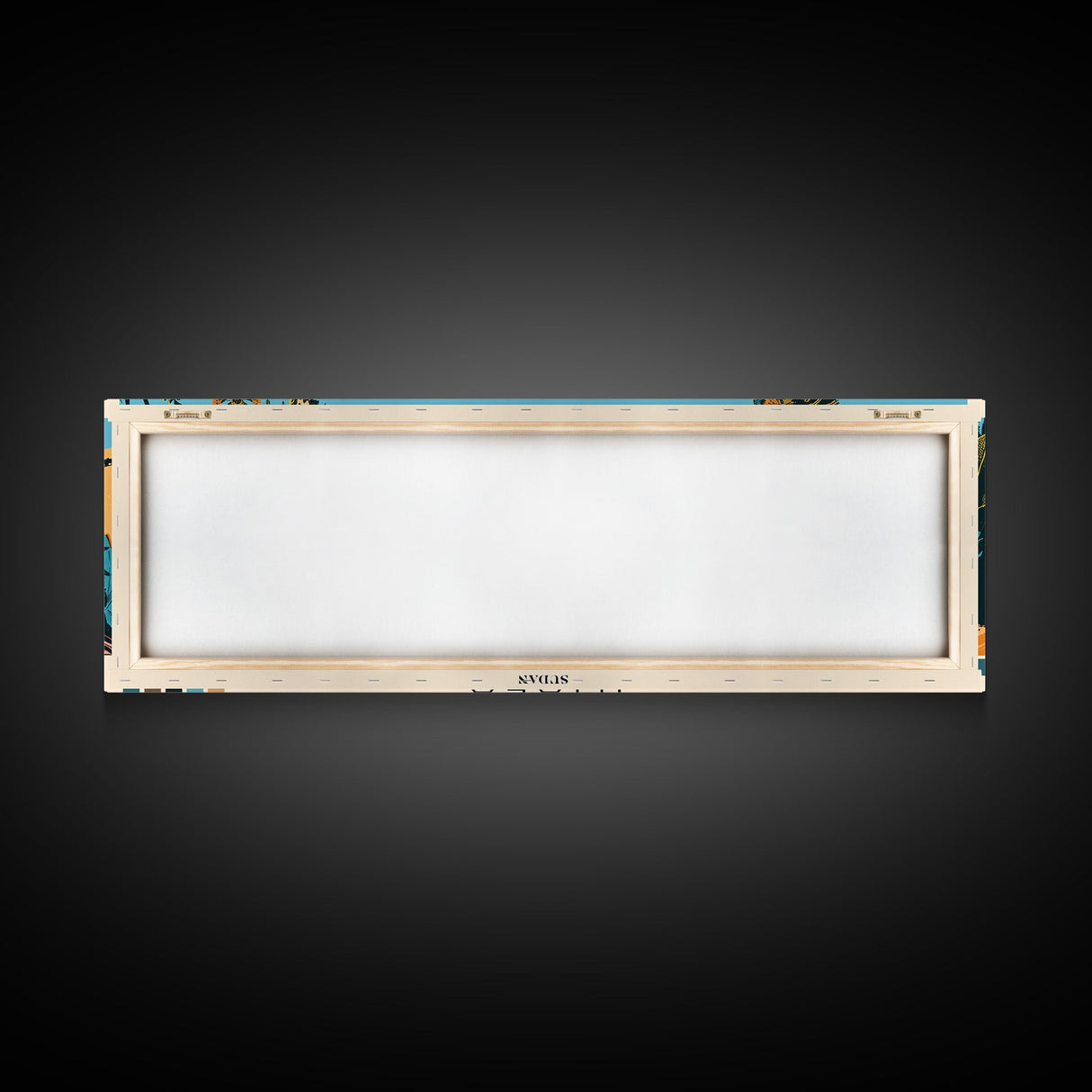 Nyala, Sudan Panoramic Canvas Print, Nyala, Sudan Painting, Sudan Art, Nyala Travel Poster, Travel Art, Guest Room Painting