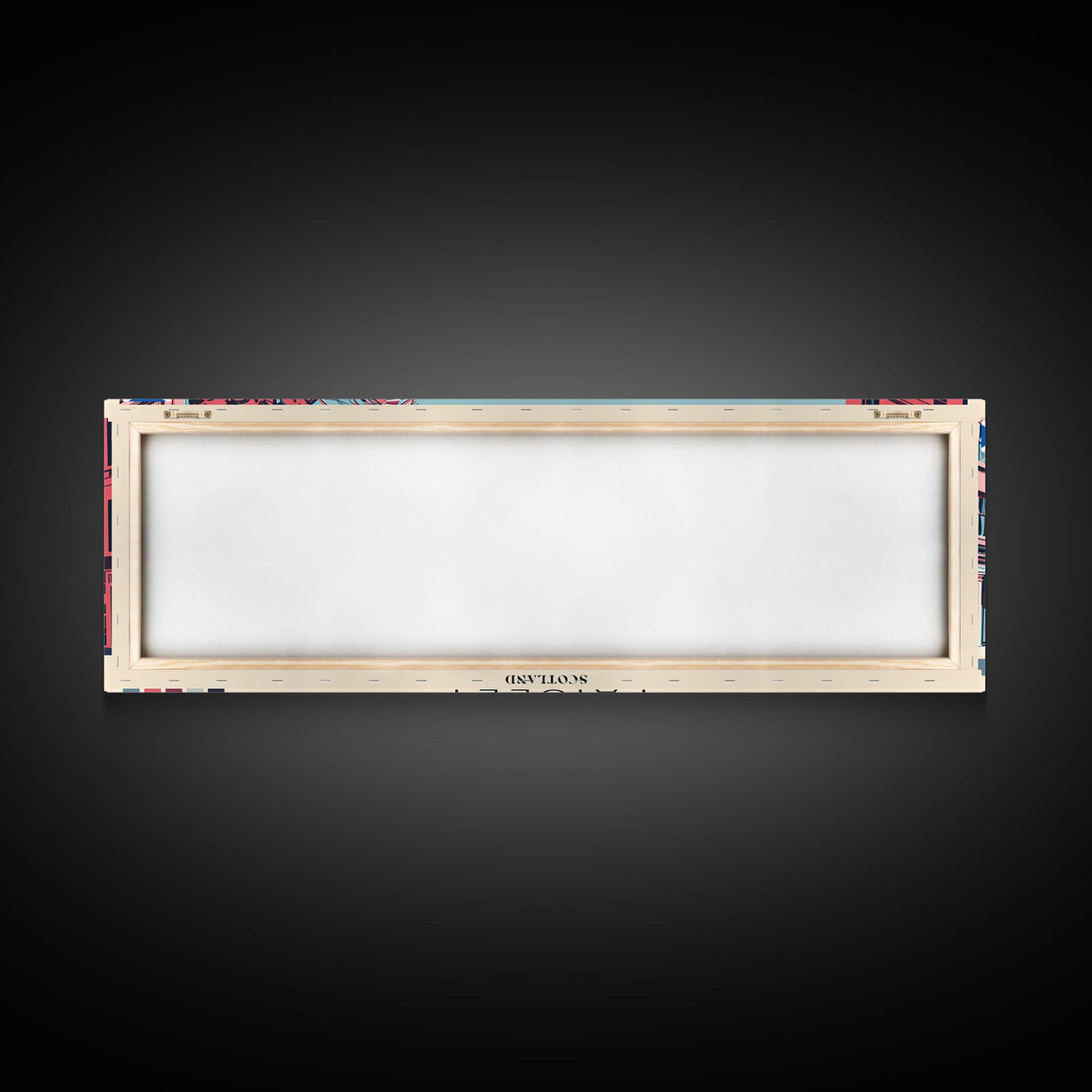 Paisley, Scotland Panoramic Canvas Print, Paisley, Scotland Painting, Scotland Art, Paisley Travel Poster, Travel Art, Housewarming Gift