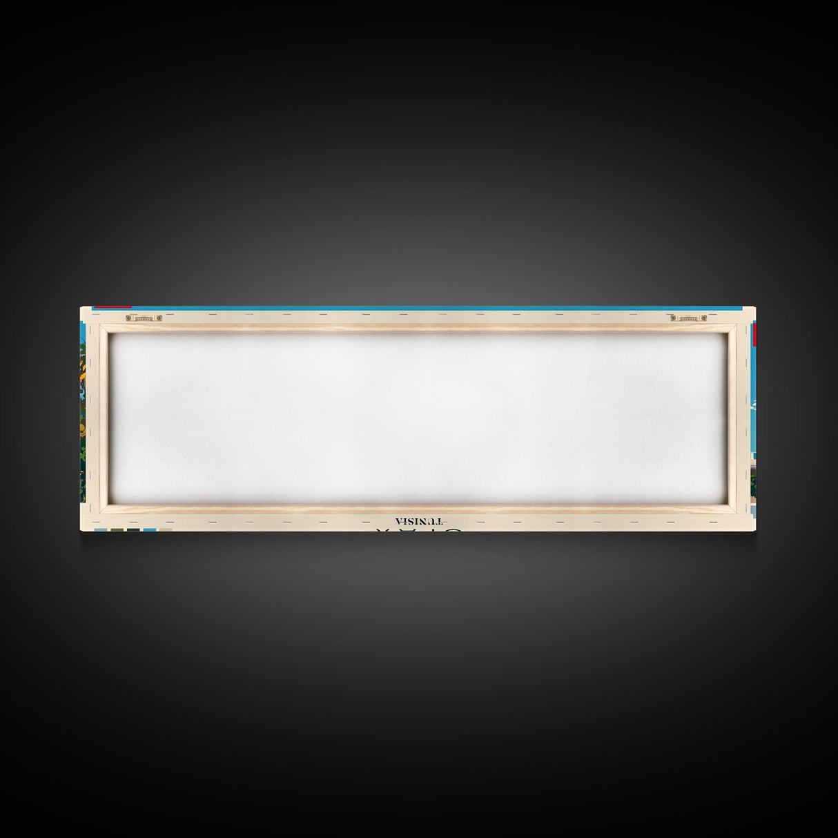 Sfax, Tunisia Panoramic Canvas Print, Sfax, Tunisia Painting, Tunisia Art, Sfax Travel Poster, Travel Art, Living Room Painting