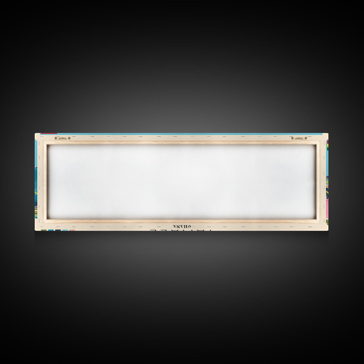 Tamale, Ghana Panoramic Canvas Print, Tamale, Ghana Painting, Ghana Art, Tamale Travel Poster, Travel Art, Housewarming Gift