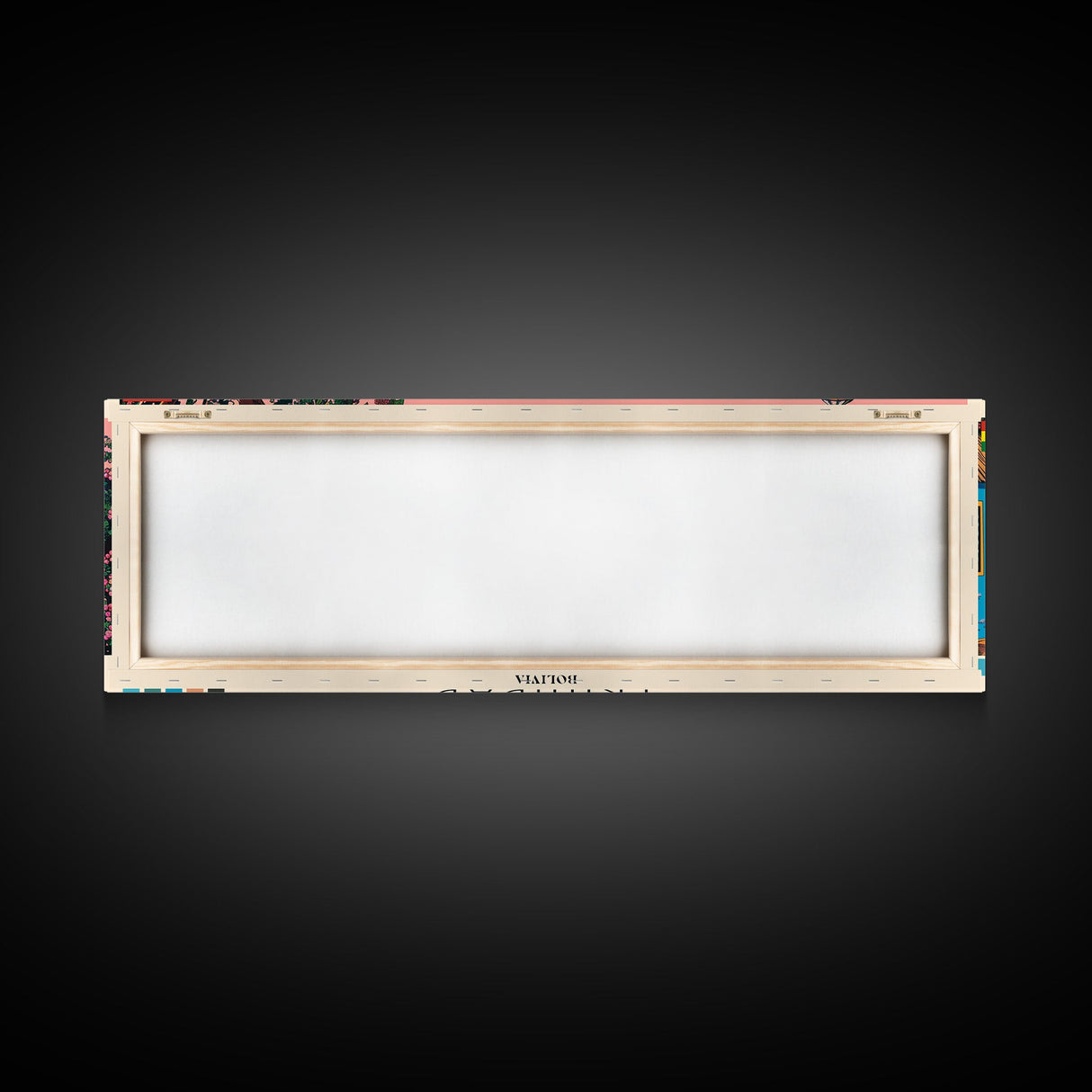 Trinidad, Bolivia Panoramic Canvas Print, Trinidad, Bolivia Painting, Bolivia Art, Trinidad Travel Poster, Travel Art, Vacation Gift