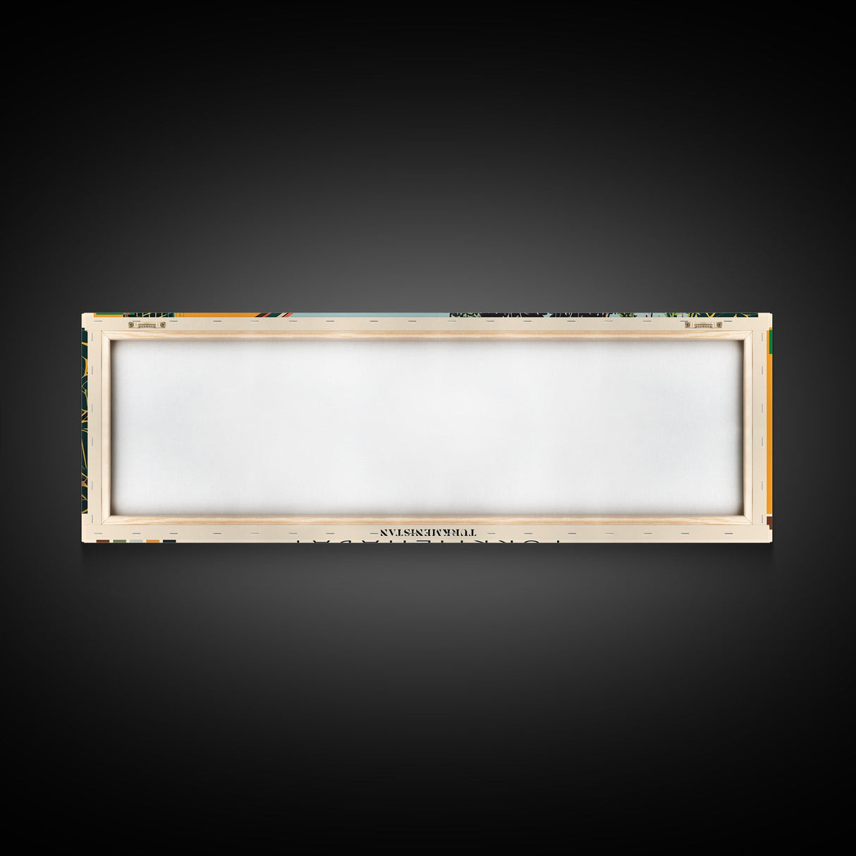 Turkmenabat, Turkmenistan Panoramic Canvas Print, Turkmenabat, Turkmenistan Painting, Turkmenistan Art, Turkmenabat Travel Poster, Travel Art, Vacation Gift