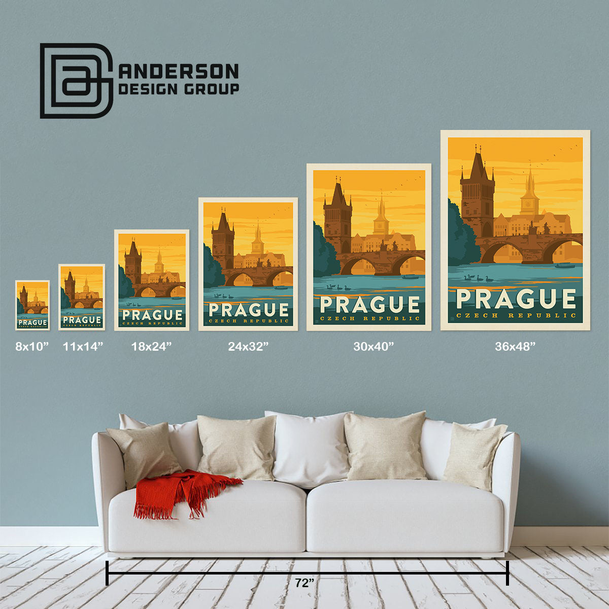 Czech Republic: Prague (World Travel) Art Print