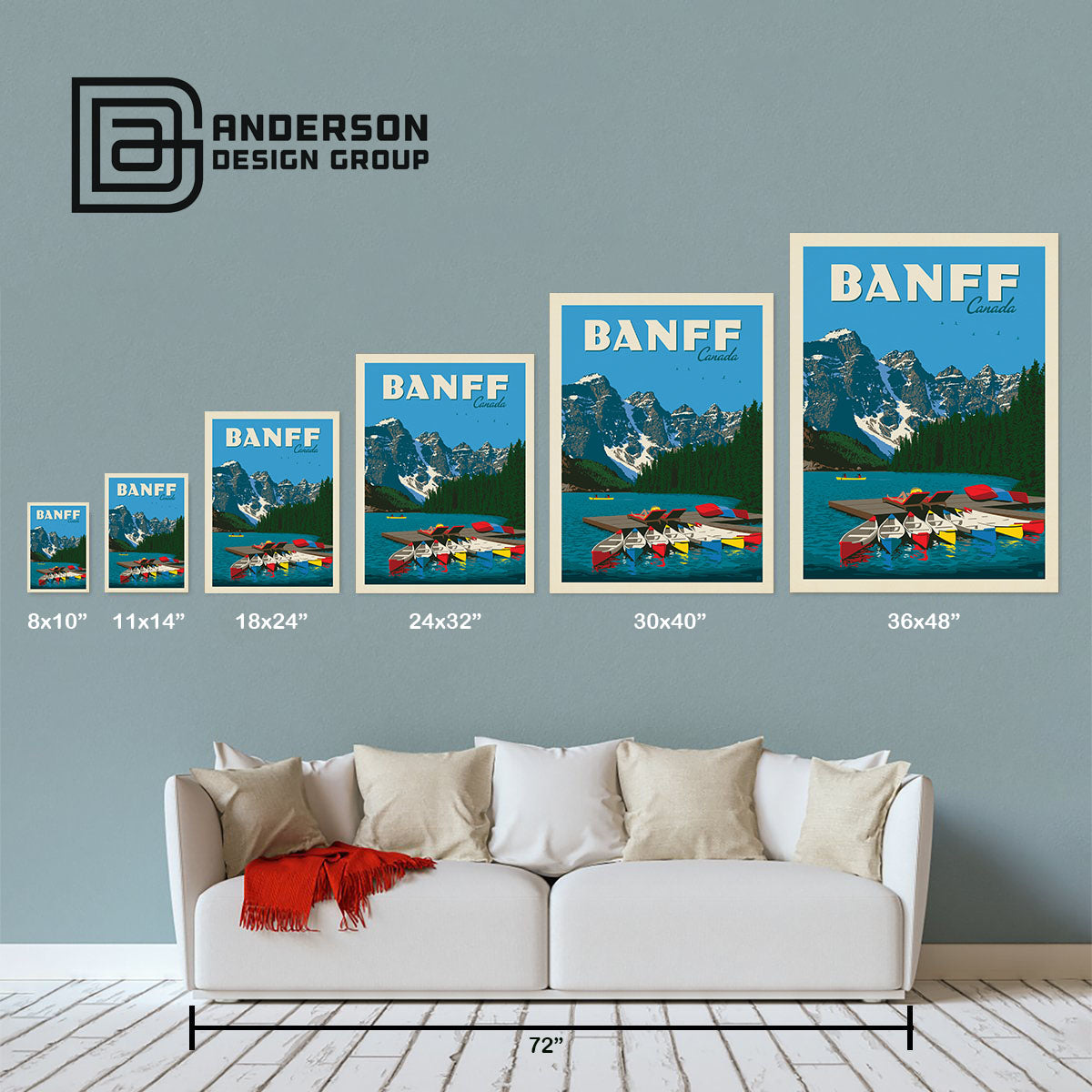 Canada: Banff (World Travel) Art Print