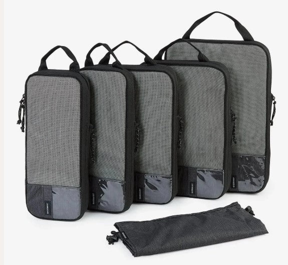 Compression Packing Cube 6 Piece Set by Bagsmart