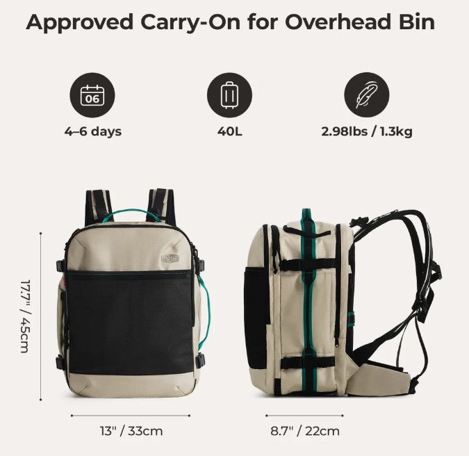 Blast Pro 40L Backpack by Bagsmart