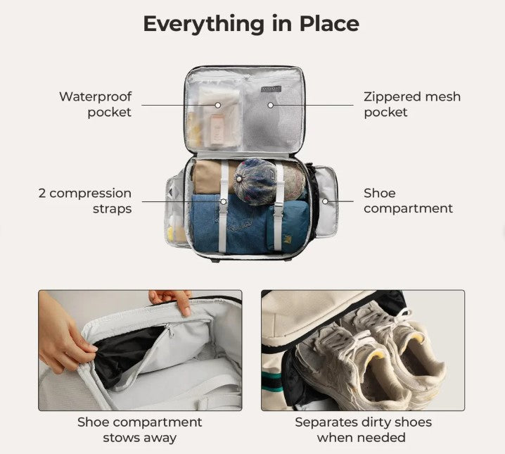 Blast Pro 40L Backpack by Bagsmart