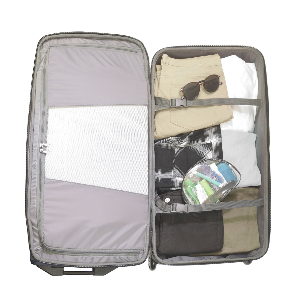 Workhorse 30" Split Level Navy FŪL Rolling Duffle Bag