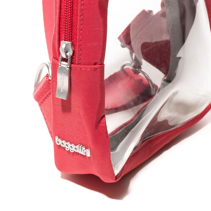 Clear Stadium Mini Sling Bag, by - Baggallini