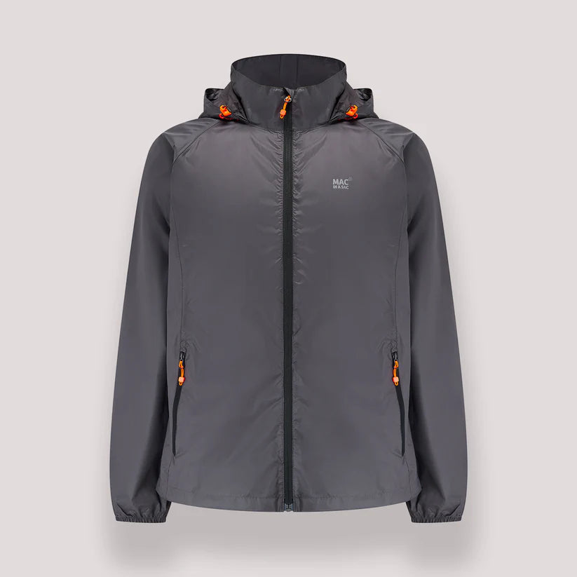 Charcoal Mac-In-A -Sac Origin II Rain Coat