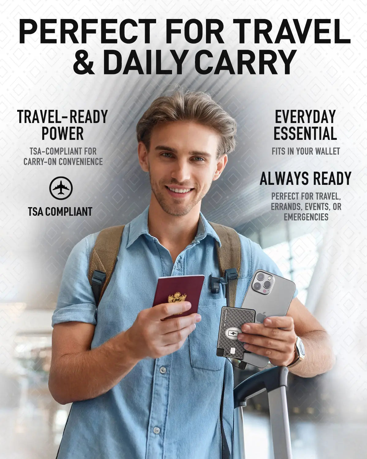 ChargeCard: Ultra-Thin Portable Emergency Charger