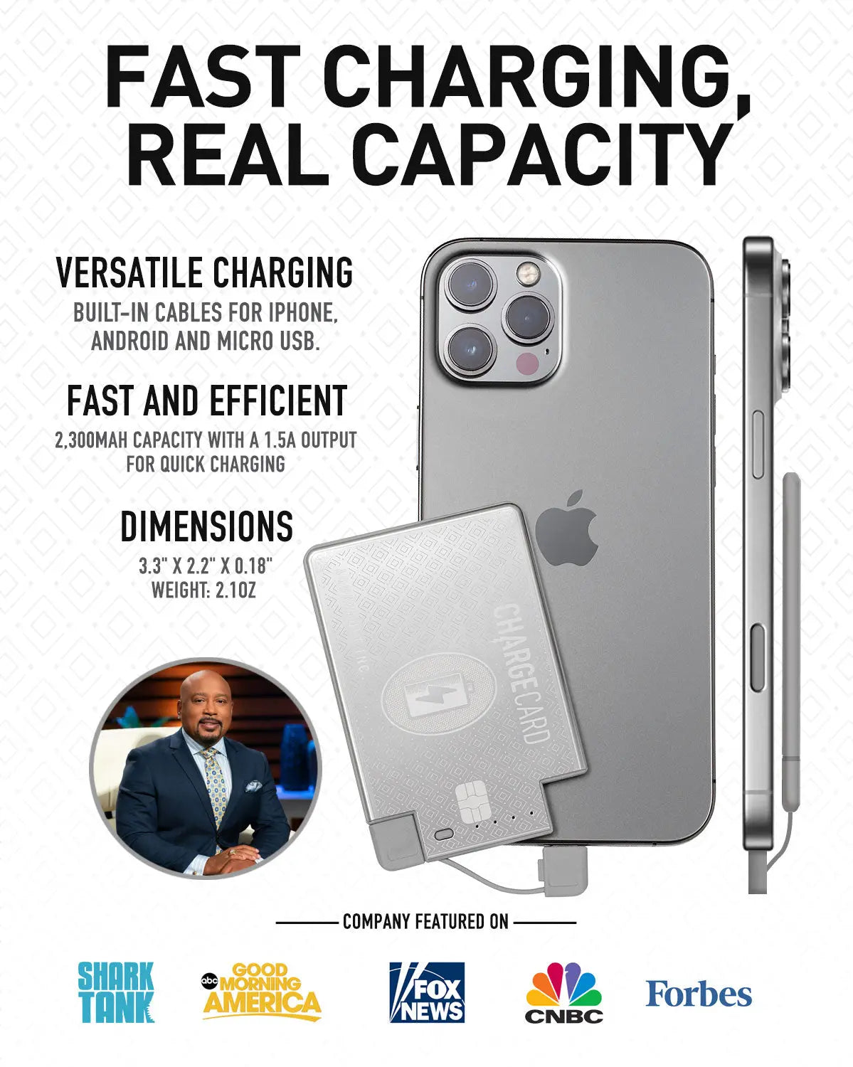 ChargeCard: Ultra-Thin Portable Emergency Charger