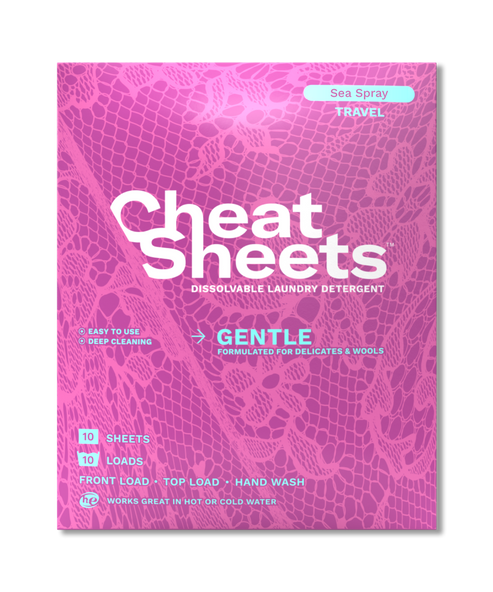 Gentle Travel Laundry Soap ( Sea Spray ), by Cheat Sheets