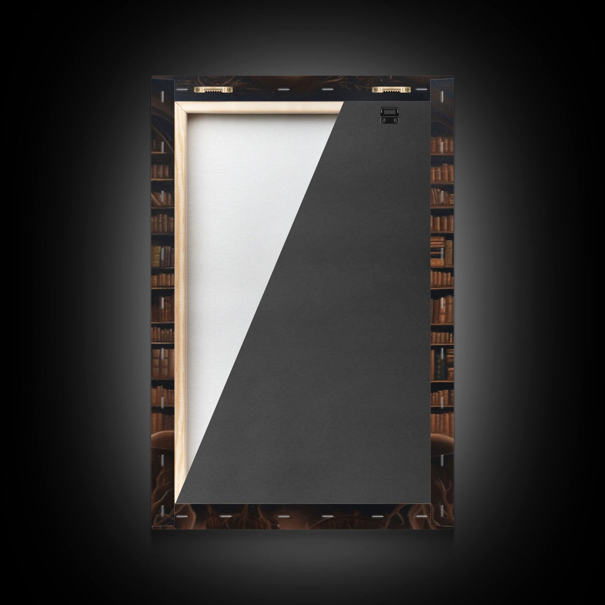 Spooky Fine Art Print, Halloween Ghost Art, Fall Artwork, Fall Decor, The Ghost Of The Library