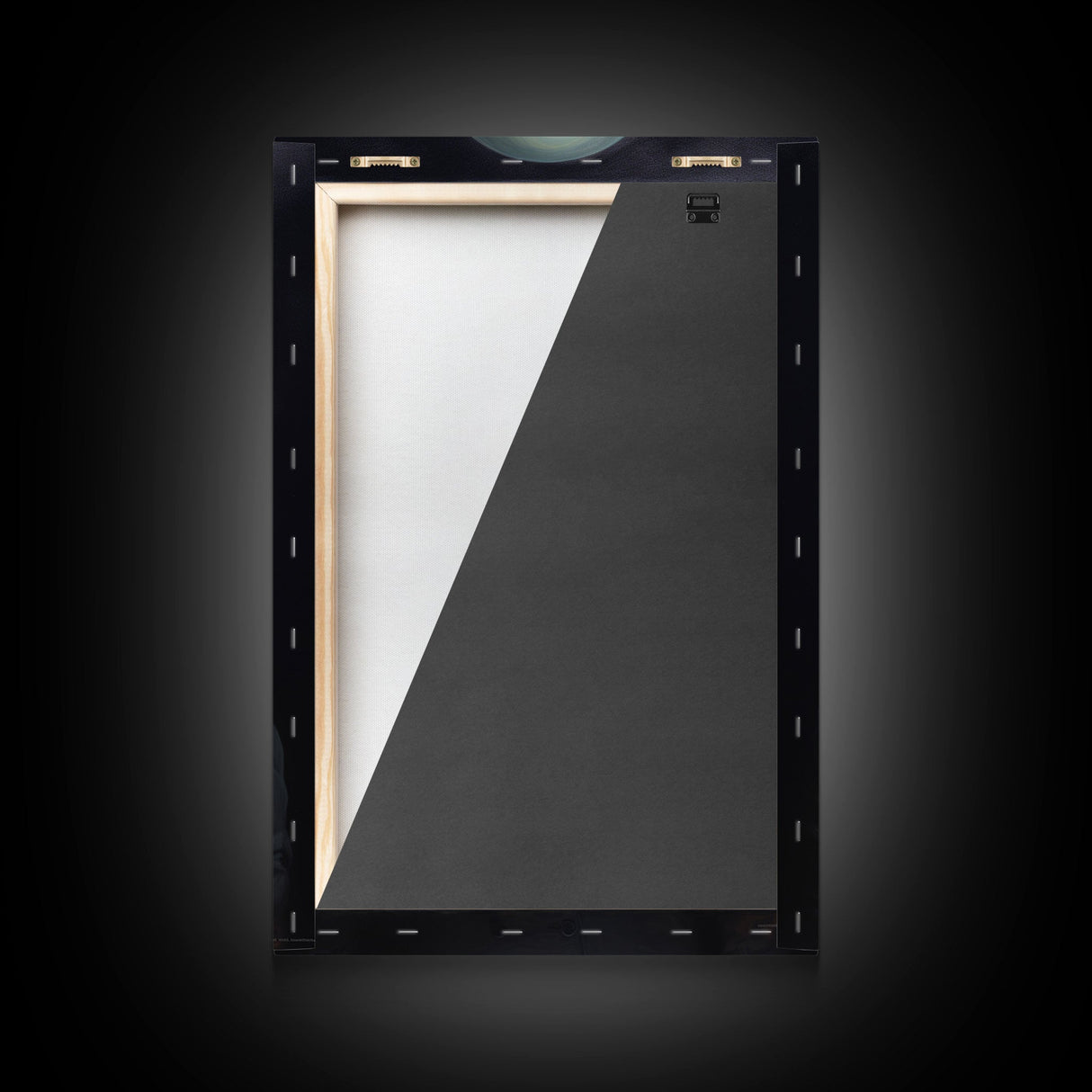 Portrait of a Victorian Steampunk Cyborg, Framed Canvas Print or Canvas, Cool Halloween Decor, Gothic Art