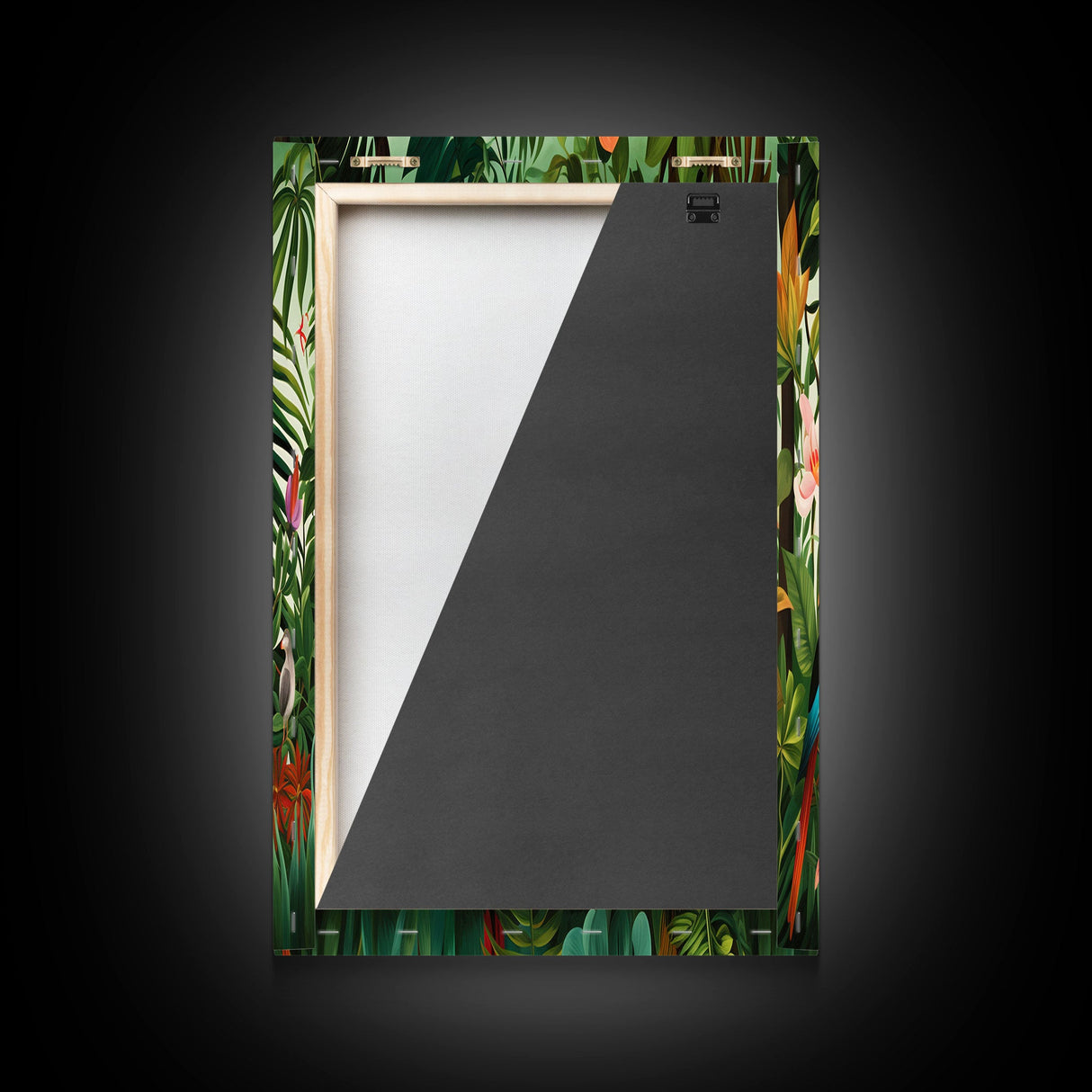 Tropical Wall Art, Birds Print, Animal Wall Art, Canvas Print, Wall Art, 3 Piece Wall Art, Jungle Print, Gaming Wall Decor, Kitchen Wall Art