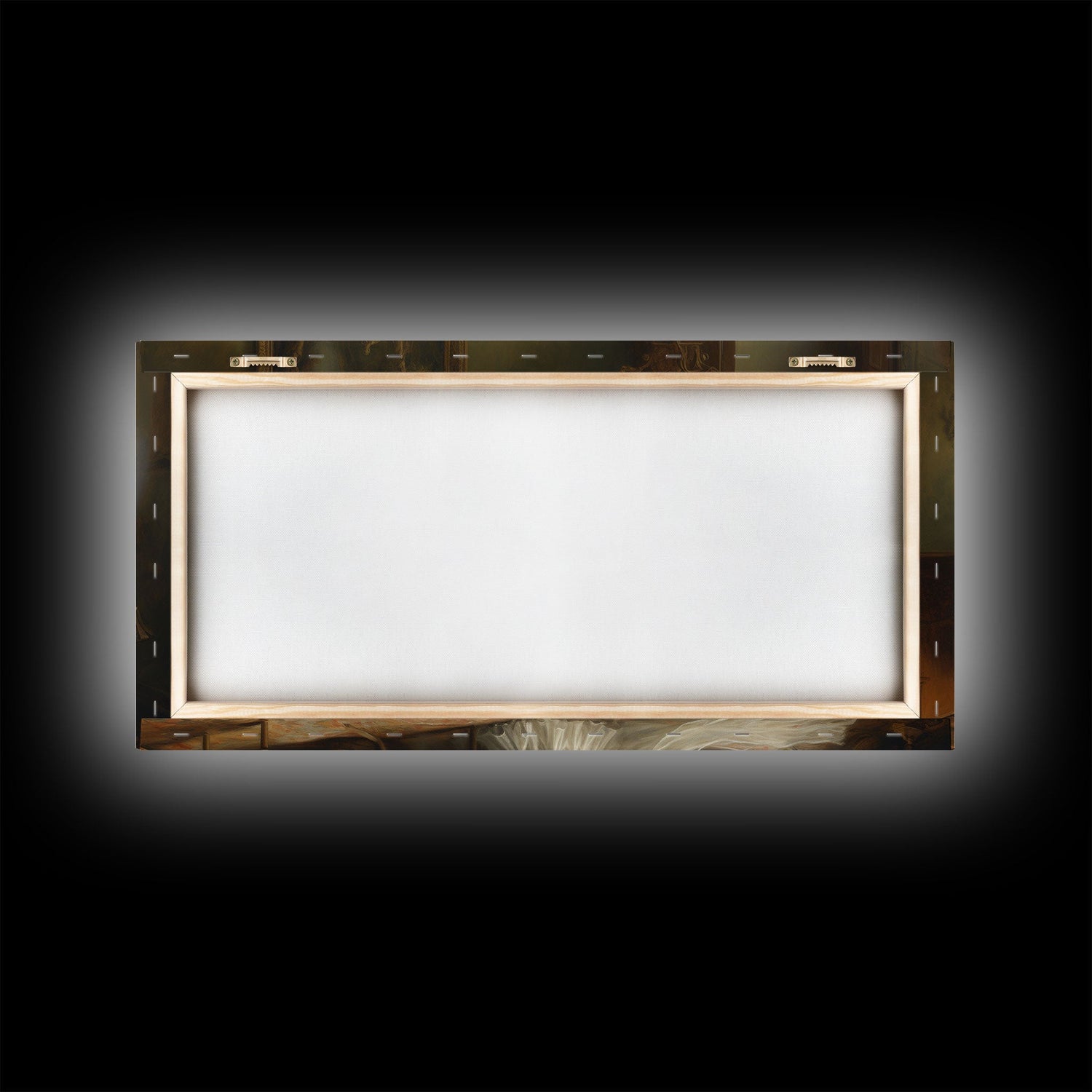 Sheet Ghost Wall Art, Framed Canvas Print, halloween decor, Halloween wall art,  ghost print, dark academia, victorian oil painting