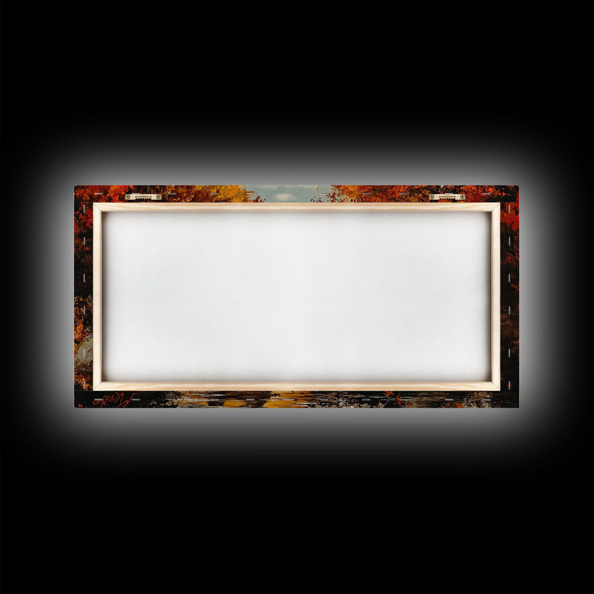 Cowboy resting in the snow with white pink background, Framed Canvas Print, minimalist winter wall art, western home decor, seasonal artwork